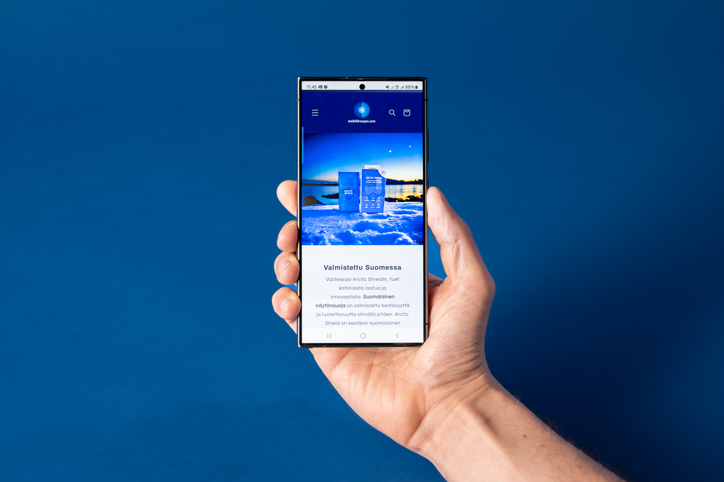Arctic Shield Hydrogel Skärmskydd iPhone 16e - Det bästa skyddet för din mobila enhet