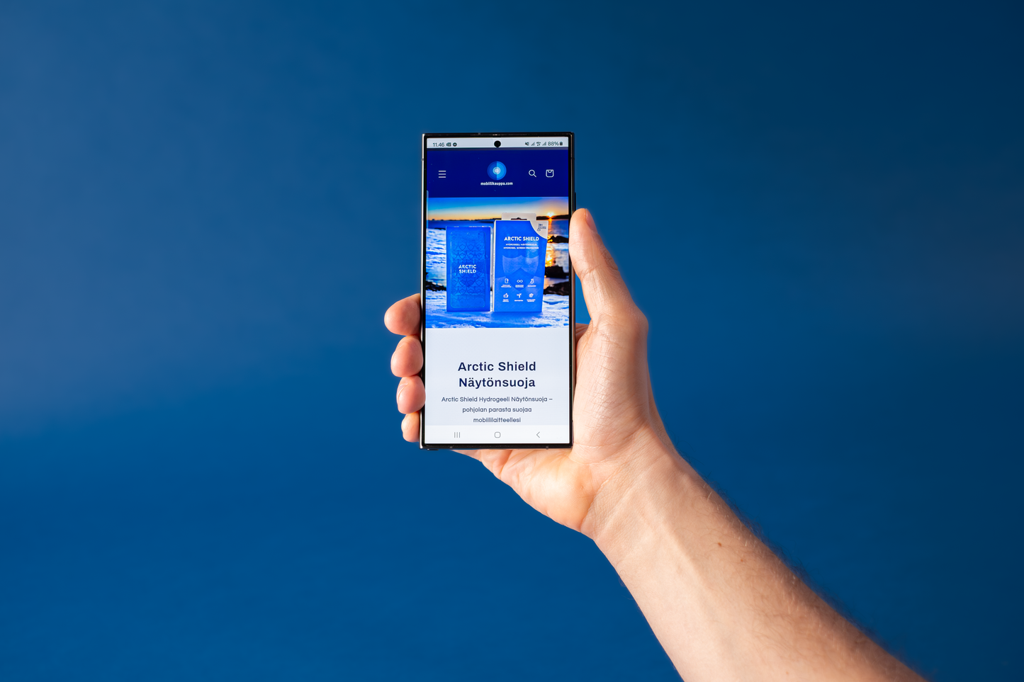 Arctic Shield Hydrogel Skärmskydd Huawei