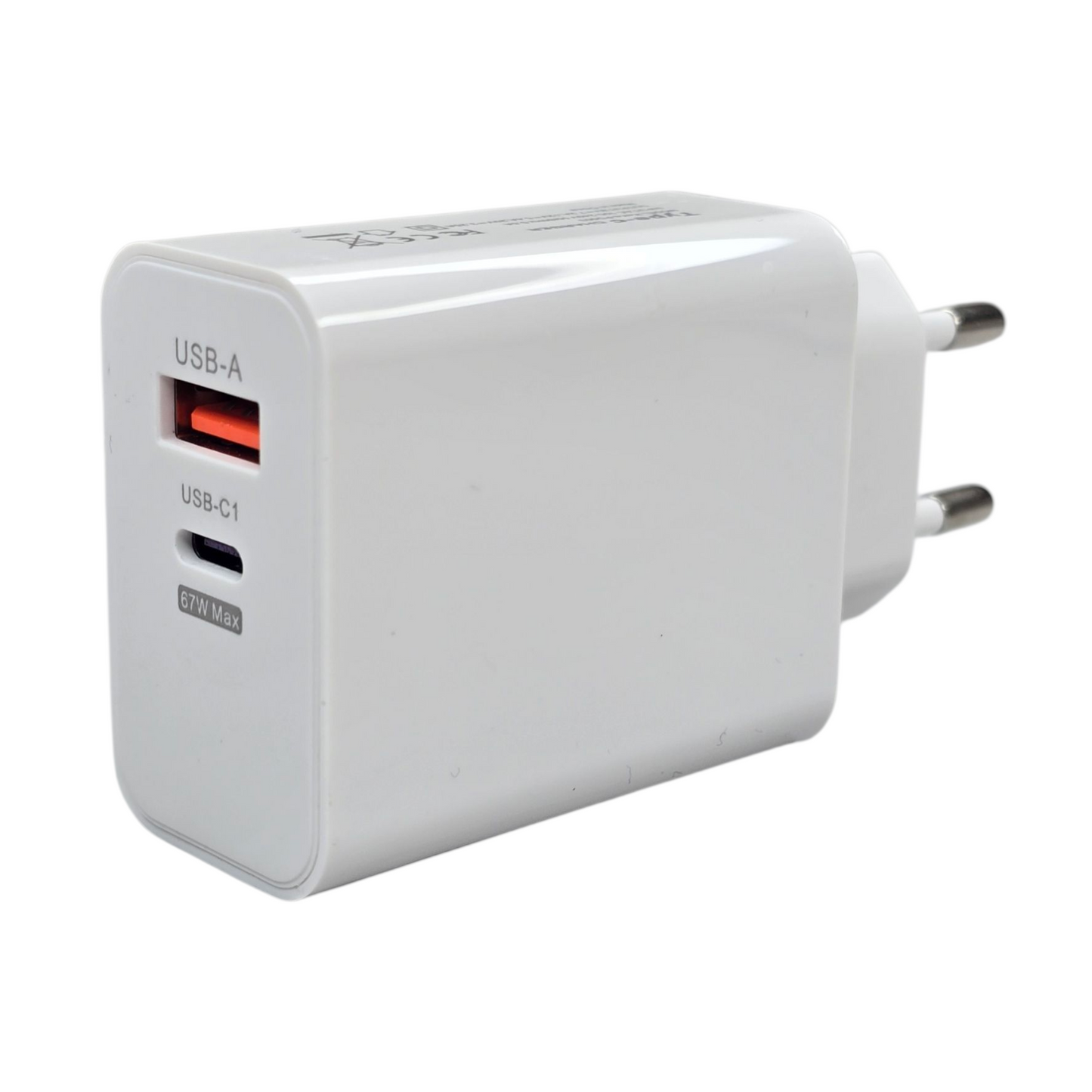 2-porttinen USB-C ja USB-A pikalaturi – 120W laturi matkakäyttöön