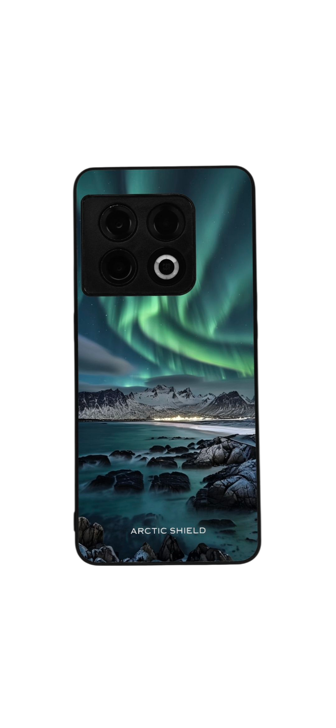 OnePlus Nord 4 Arctic Shield -suojakuori – vihreät revontulet