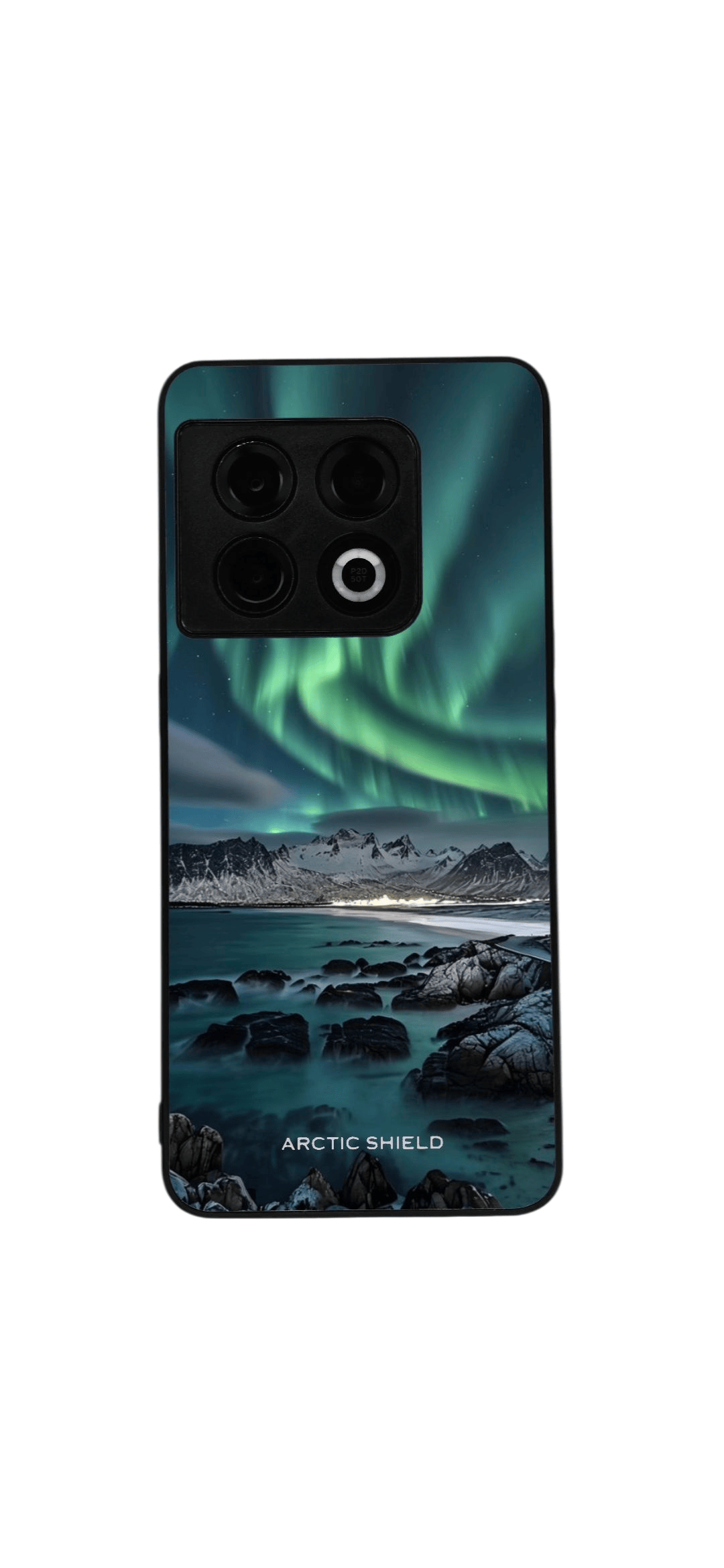 OnePlus Nord CE 3 Lite Arctic Shield -suojakuori – vihreät revontulet