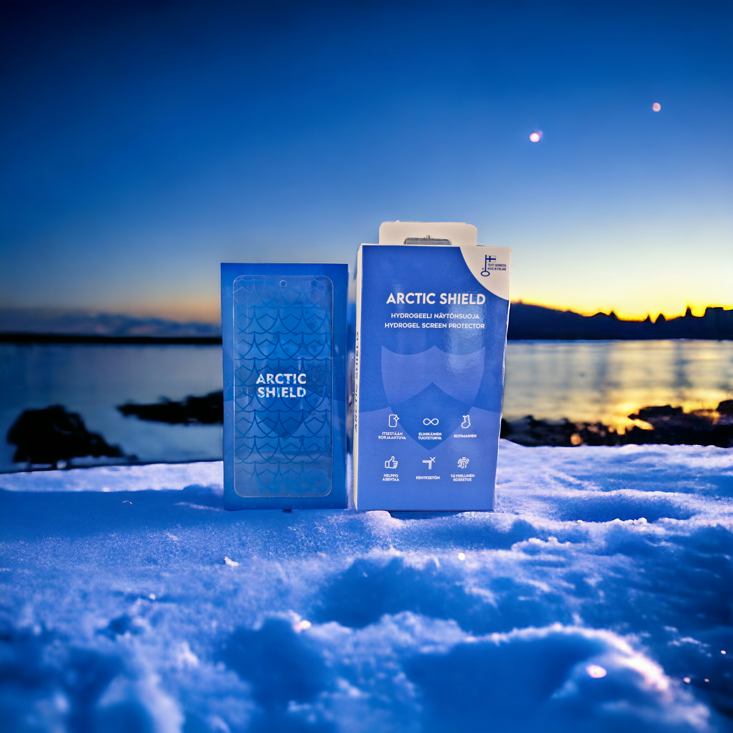 Arctic Shield hydrogel skärmskydd för smartklockor av alla modeller