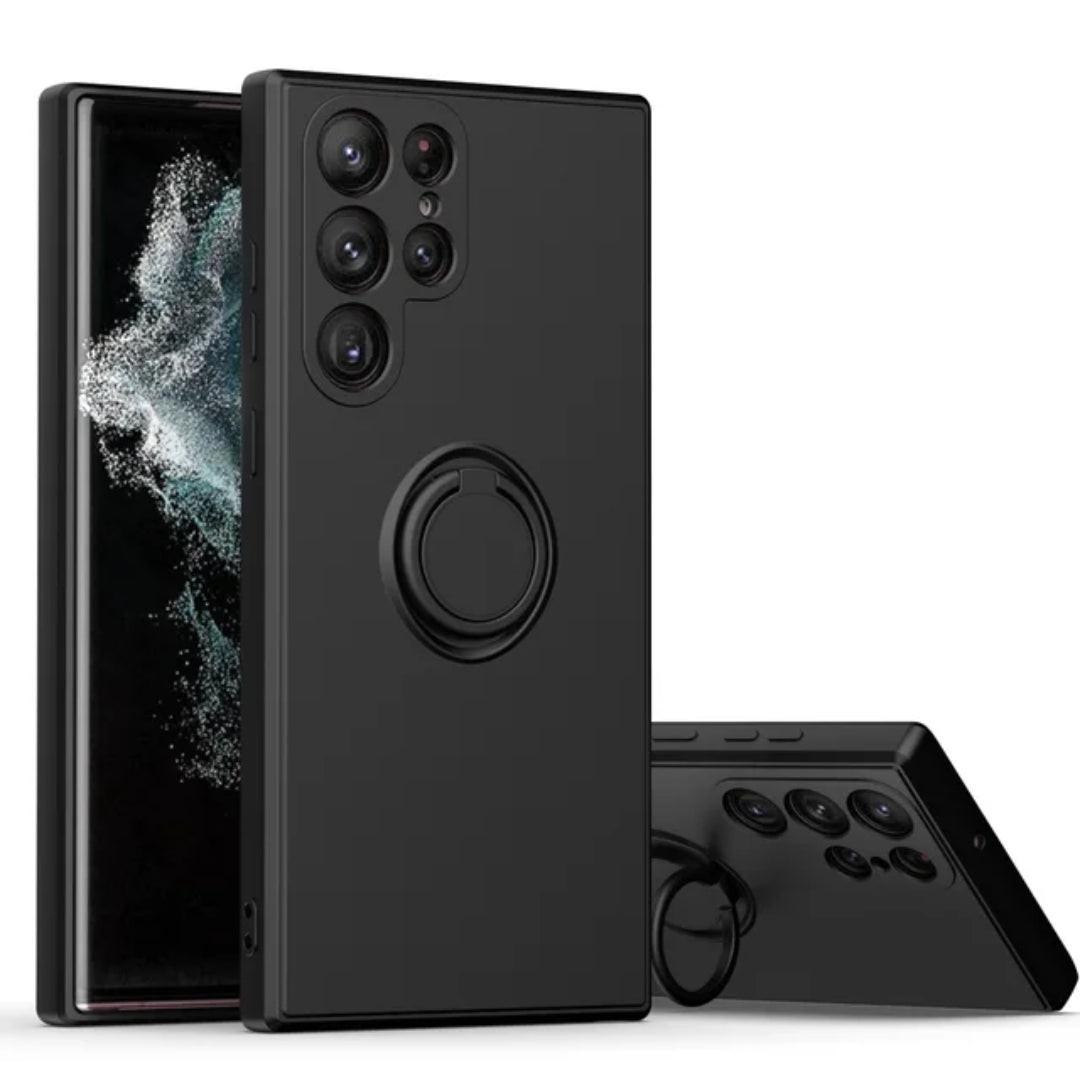 Silikonisuojakuori PopSocketilla Samsung S21 Plus