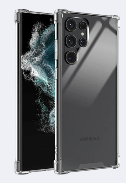 Läpinäkyvä Silikonisuojakuori Samsung S20 Ultra