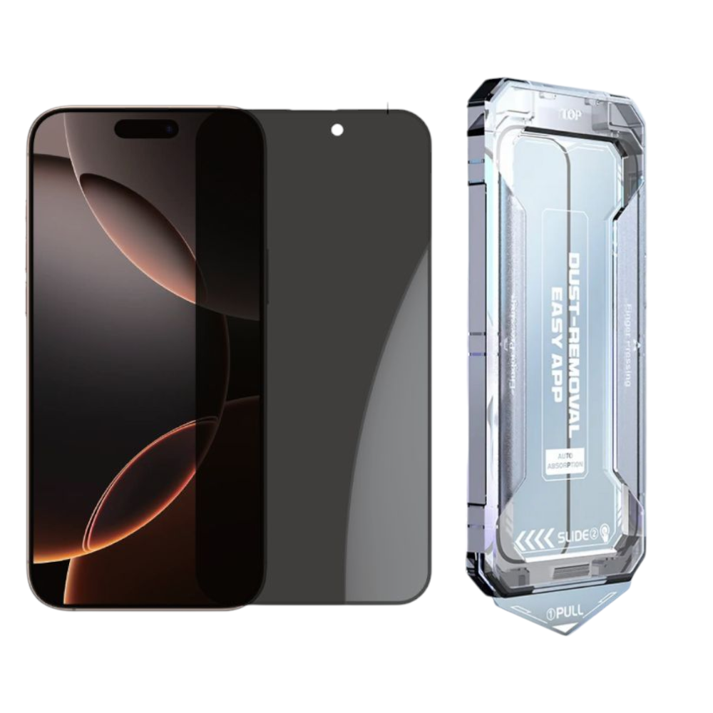 Apple iPhone 14 Pro Panssarilasi - Asennuskehikolla, Privacy
