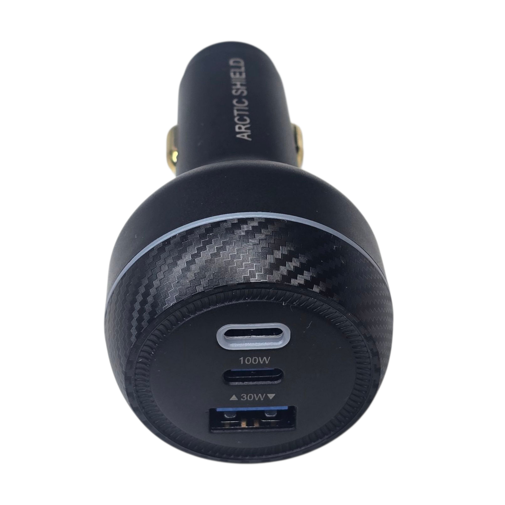 Arctic Shield 130 W USB-C autolaturi – kolme porttia, 100 W + 30 W teho