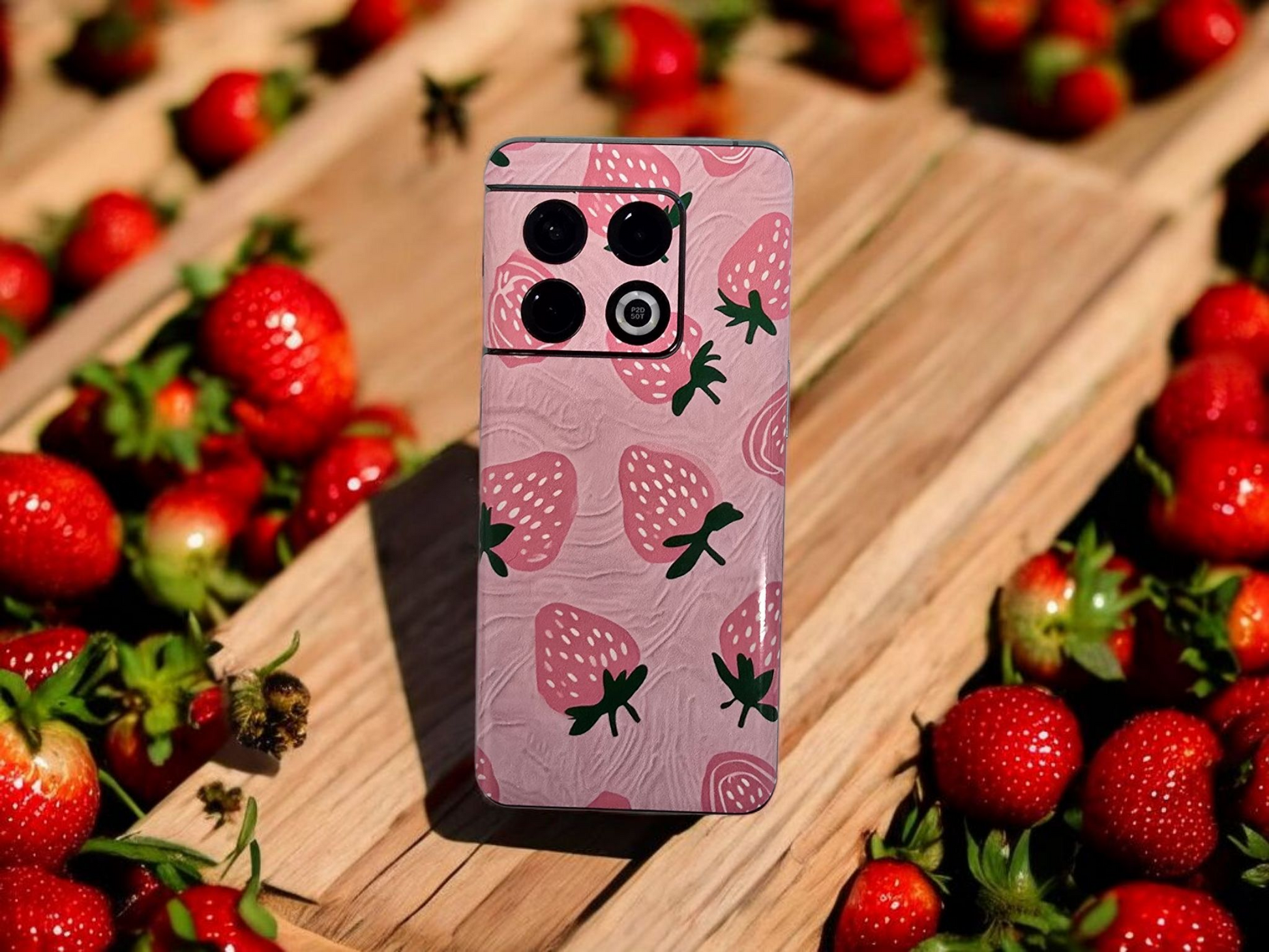 Arctic Shield BackSkin mansikkakuosilla