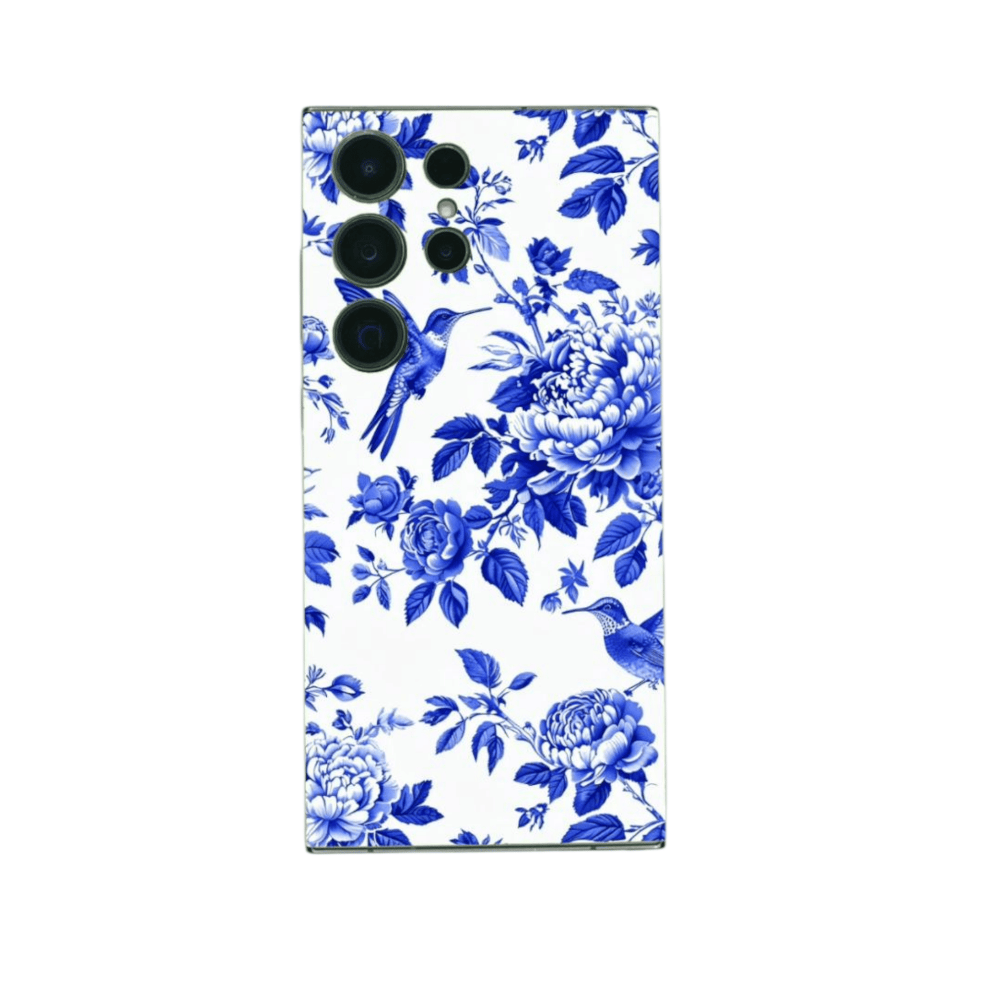 Posliinimainen elegantti backskin asennettuna