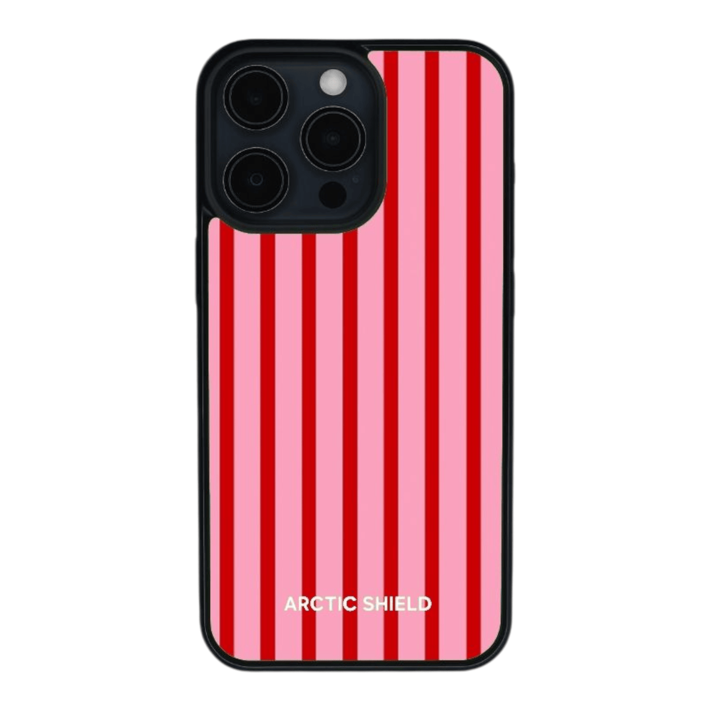 Arctic Shield Lollipop Stripes MagSafe suojakuori iPhone 13, karkkiraitadesign ja vahva magneetti