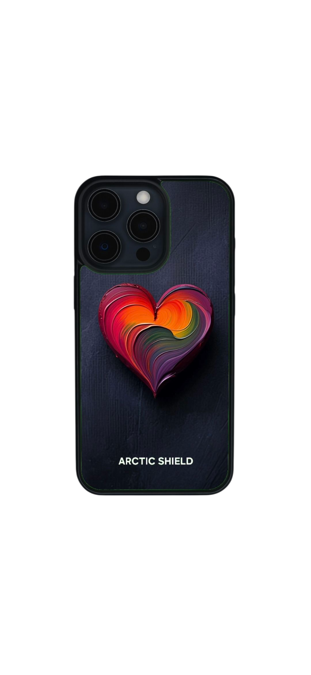 Arctic Shield sydänkuvioinen suojakuori iPhone 13 Pro