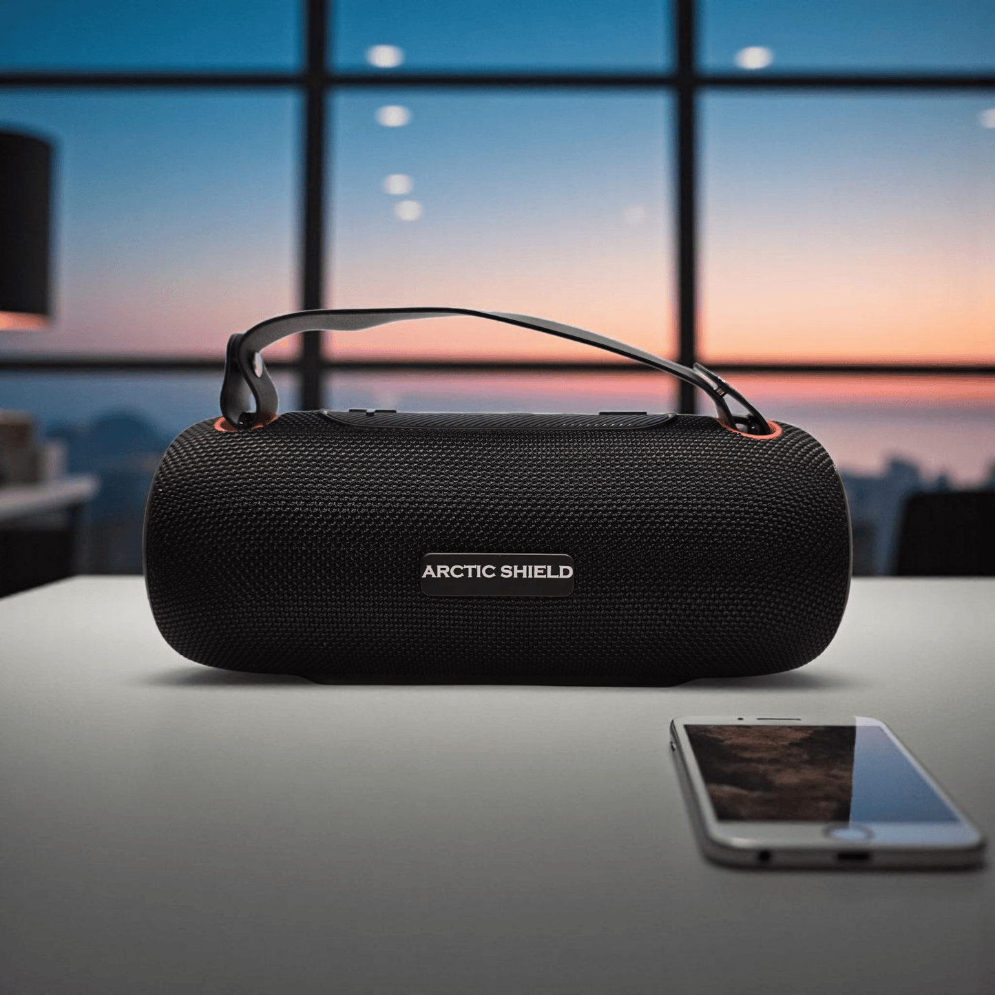 Arctic Shield XL-09 Bluetooth-kaiutin RGB-valoilla ja TWS-stereo-ominaisuudella