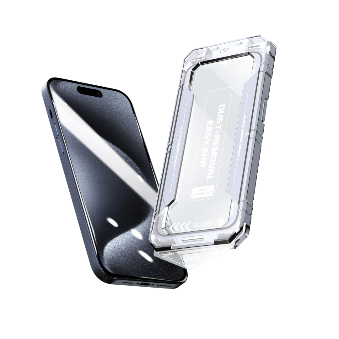 iPhone 11 Pro Max panssarilasi ja helppokäyttöinen asennuskehikko