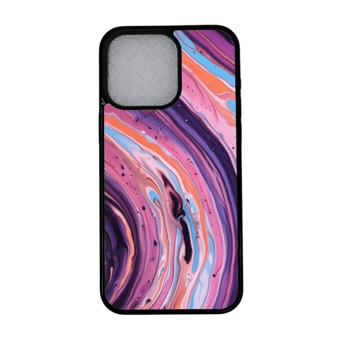 iPhone 12 Pro Magneettinen Suojakuori – Violet Swirl Art