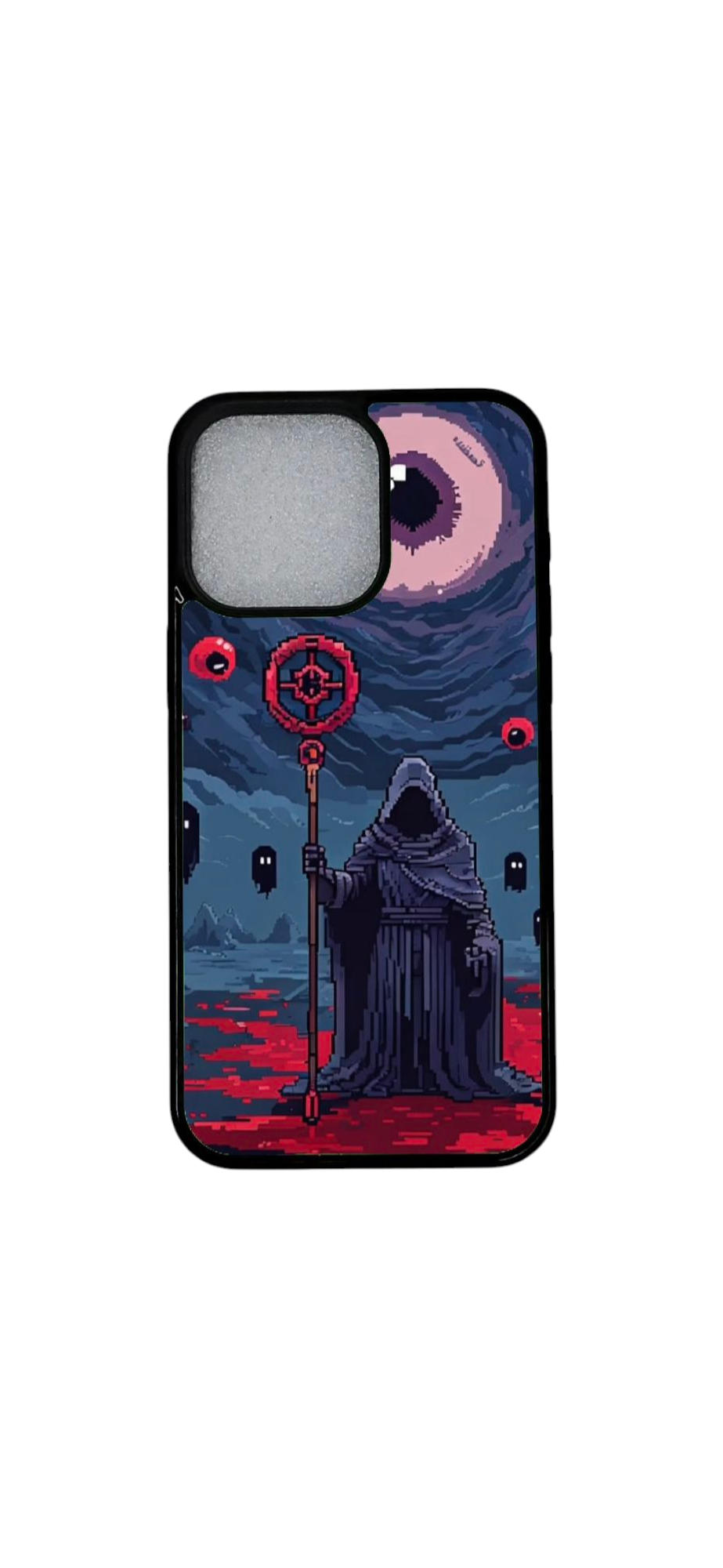 iPhone 12 Pro suojakuori synkkä vartija -designillä edestä (etukuva)