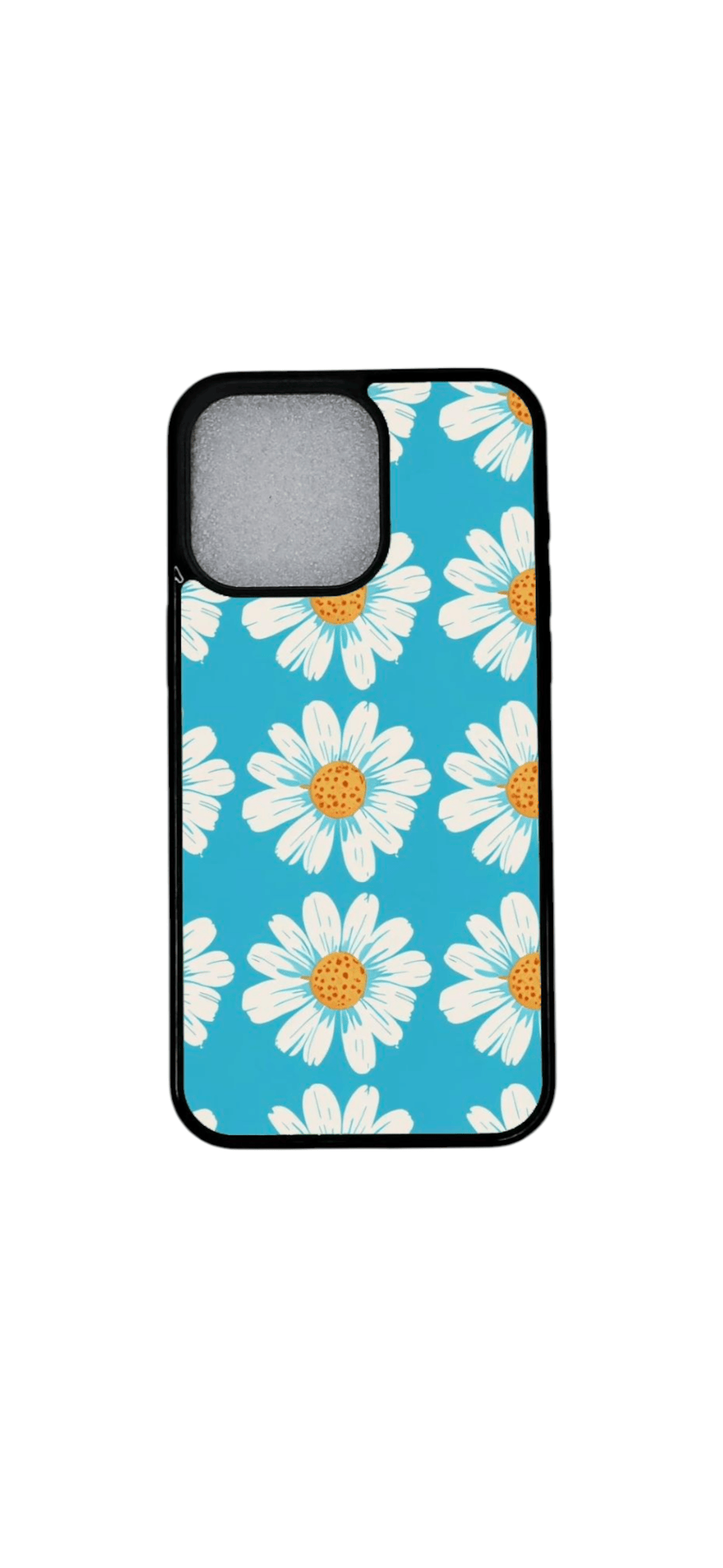 Apple iPhone 14 Pro Max suojakuori – Päivänkakkara design – sivukuva