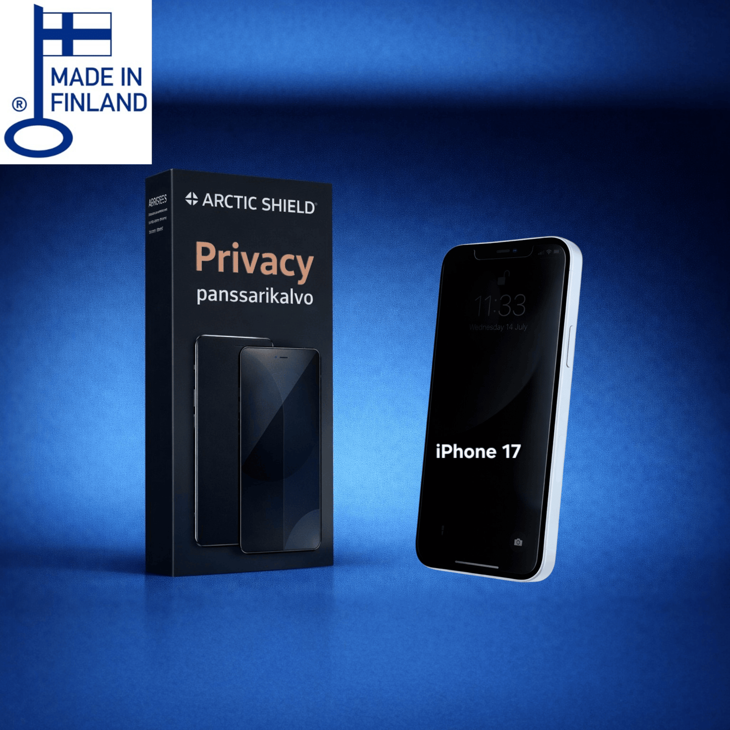 iPhone 17 privacy näytönsuoja panssarikalvo yksityisyyssuojalla