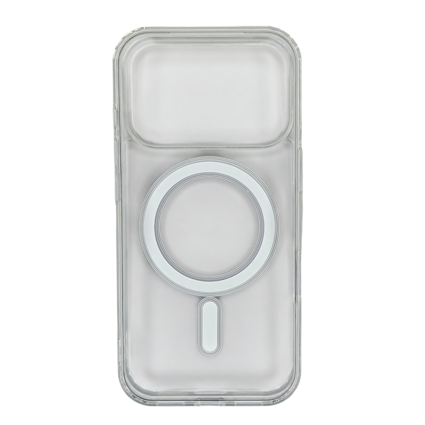 iPhone 17 Pro Max MagSafe suojakuori – kirkas TPU ja langaton lataustuki