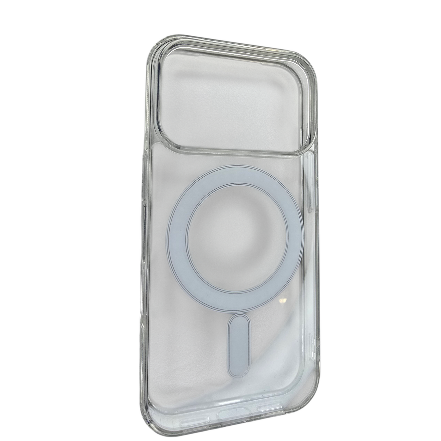 Kirkas iPhone 17 Pro Max suojakuori MagSafe-yhteensopivalla magneetilla