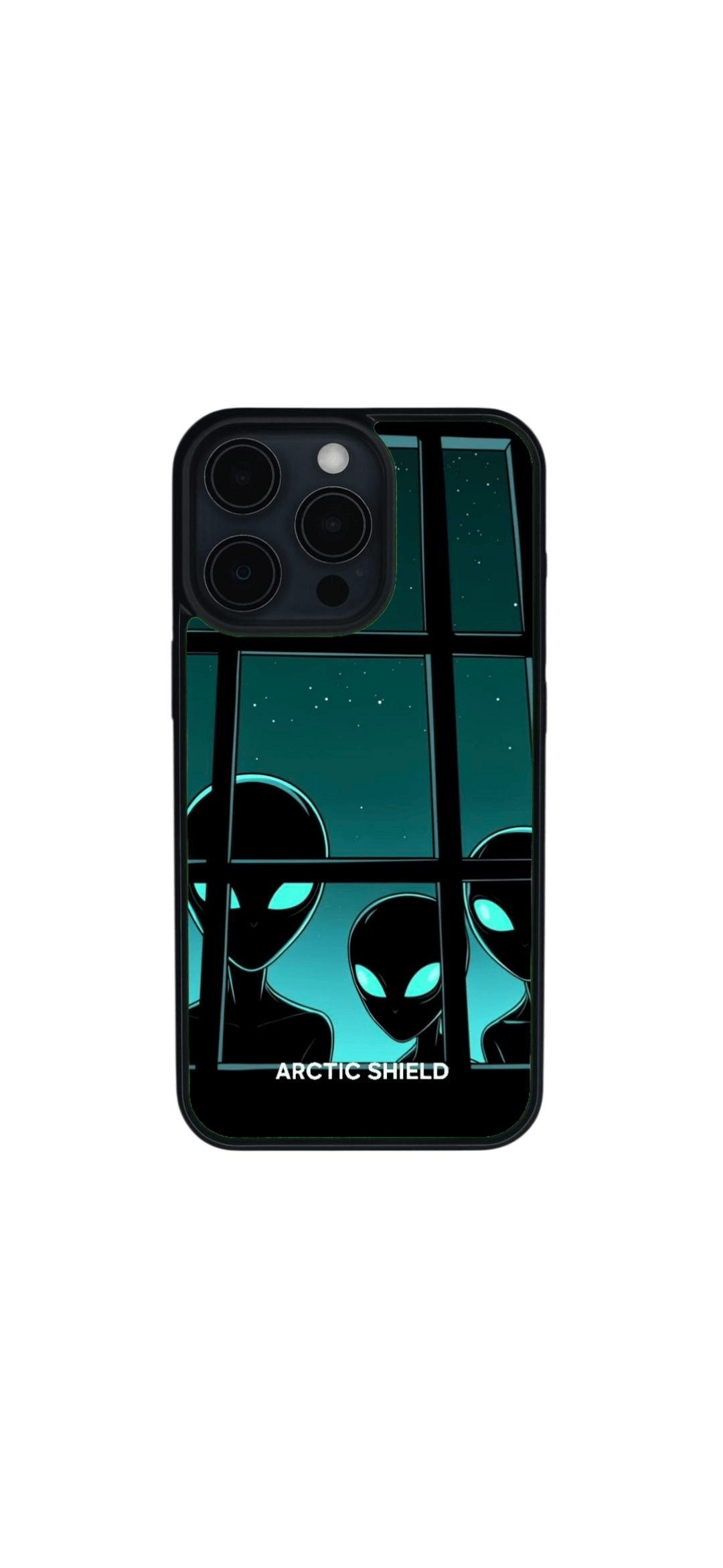iPhone 6/7/8/SE 2020 phone cover - UFO and aliens at night