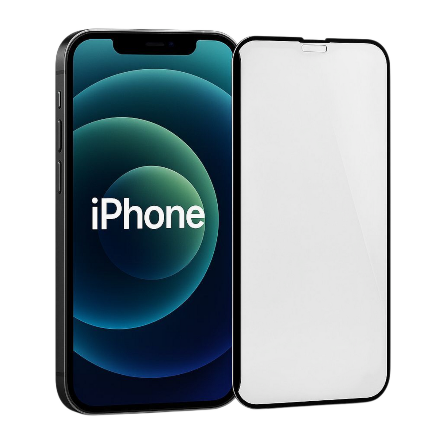 iPhone 7 Plus panssarilasi – Full Cover 9H näytönsuoja mustalla reunuksella
