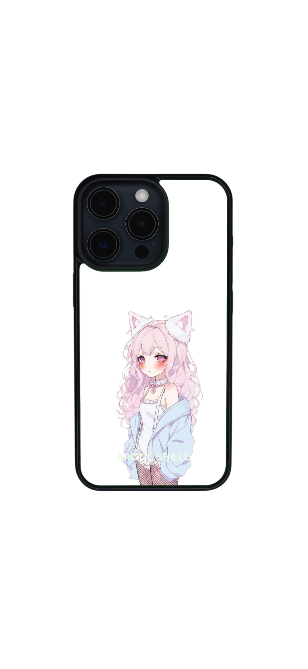 iPhone XS Max suojakuori – Anime-tyttö ja kissankorvat