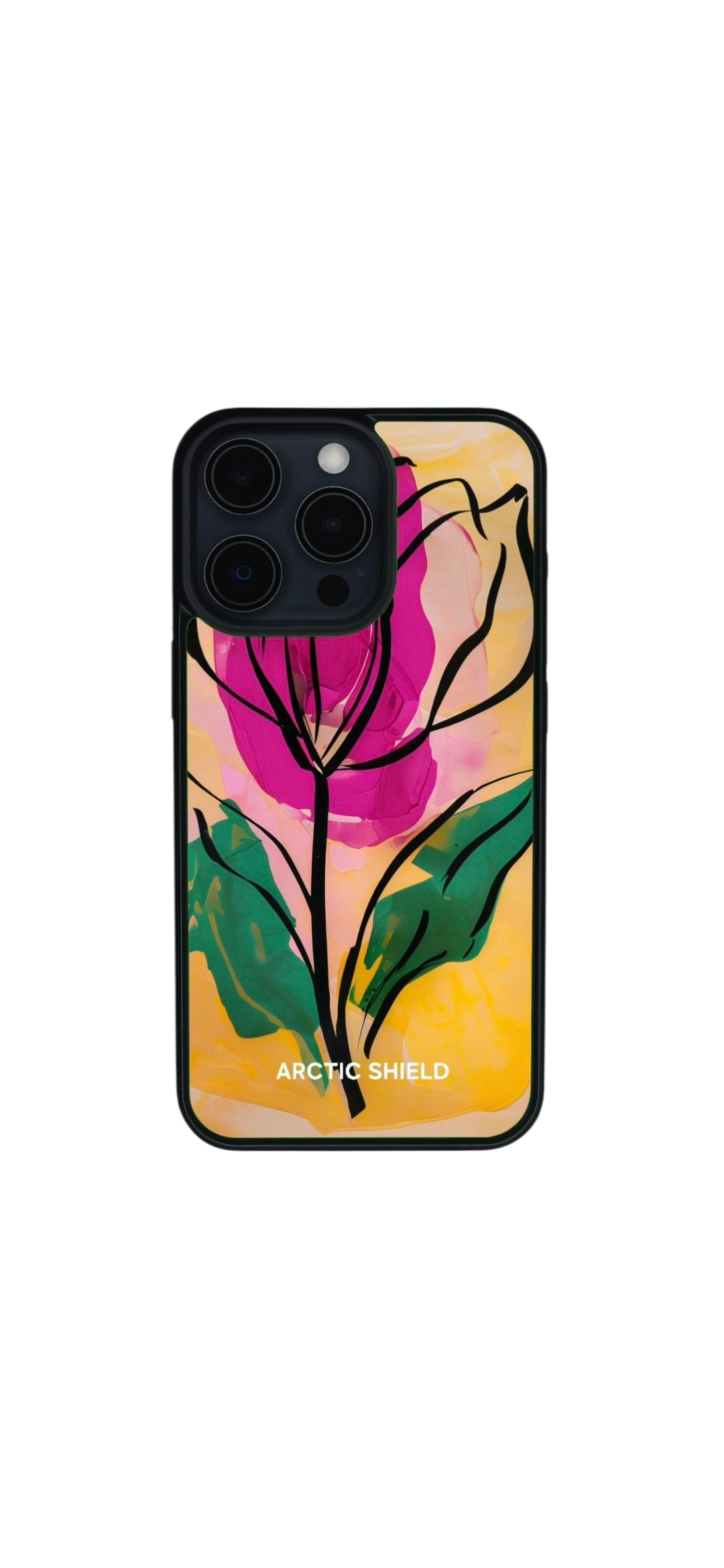 iPhone XS Max Magsafe suojakuori – kukkadesign ja Arctic Shield tyyli