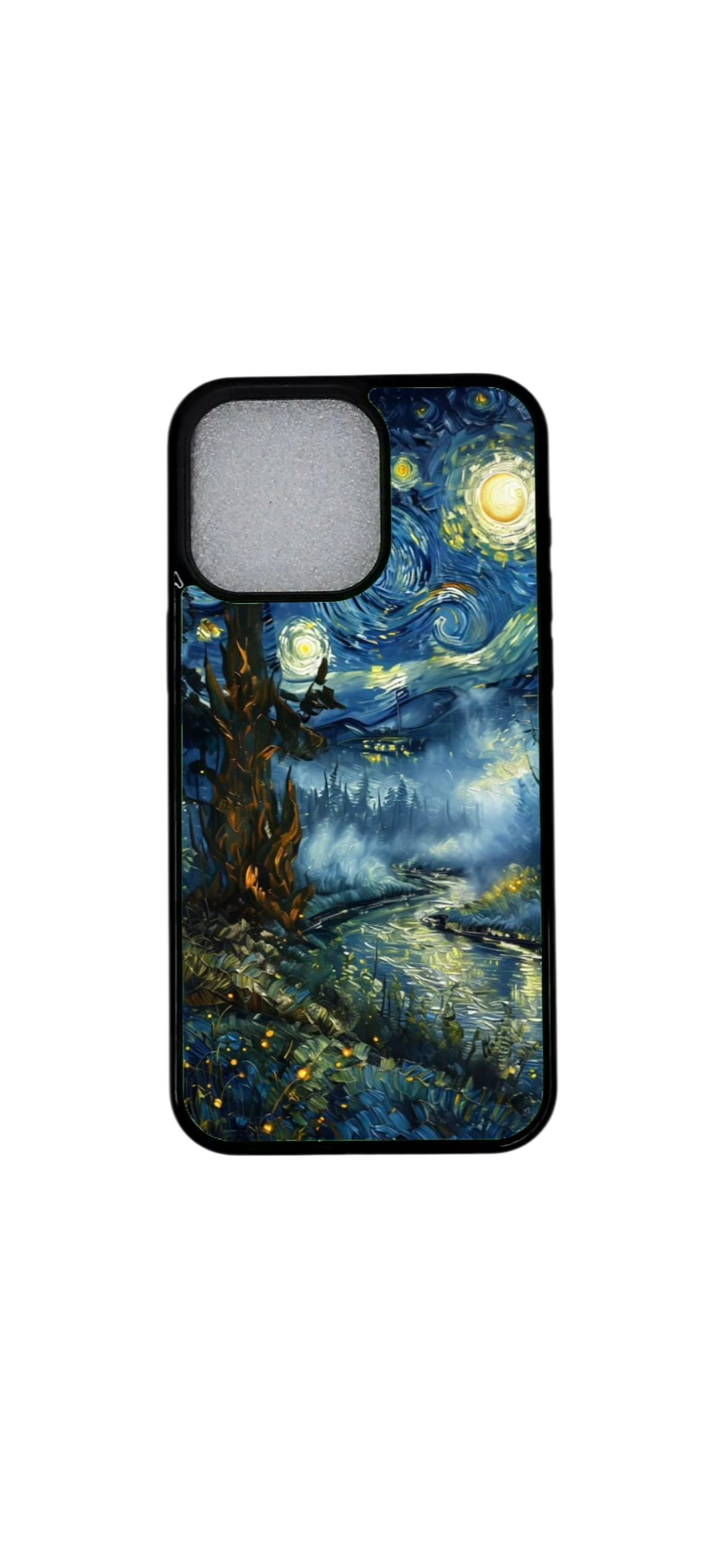 iPhone XS Max MagSafe-yhteensopiva suojakuori – metsämaisema takaa