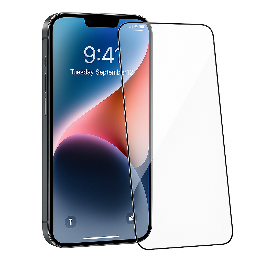 Lasimainen ohut näytönsuoja – kirkas ja vesitiivis suojaus puhelimelle