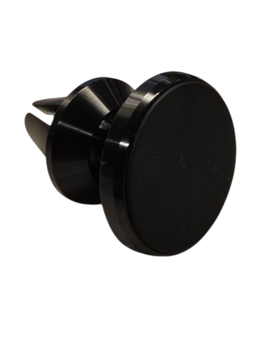 Magneettinen puhelinpidike autoon musta – etukuva tuuletusritilään