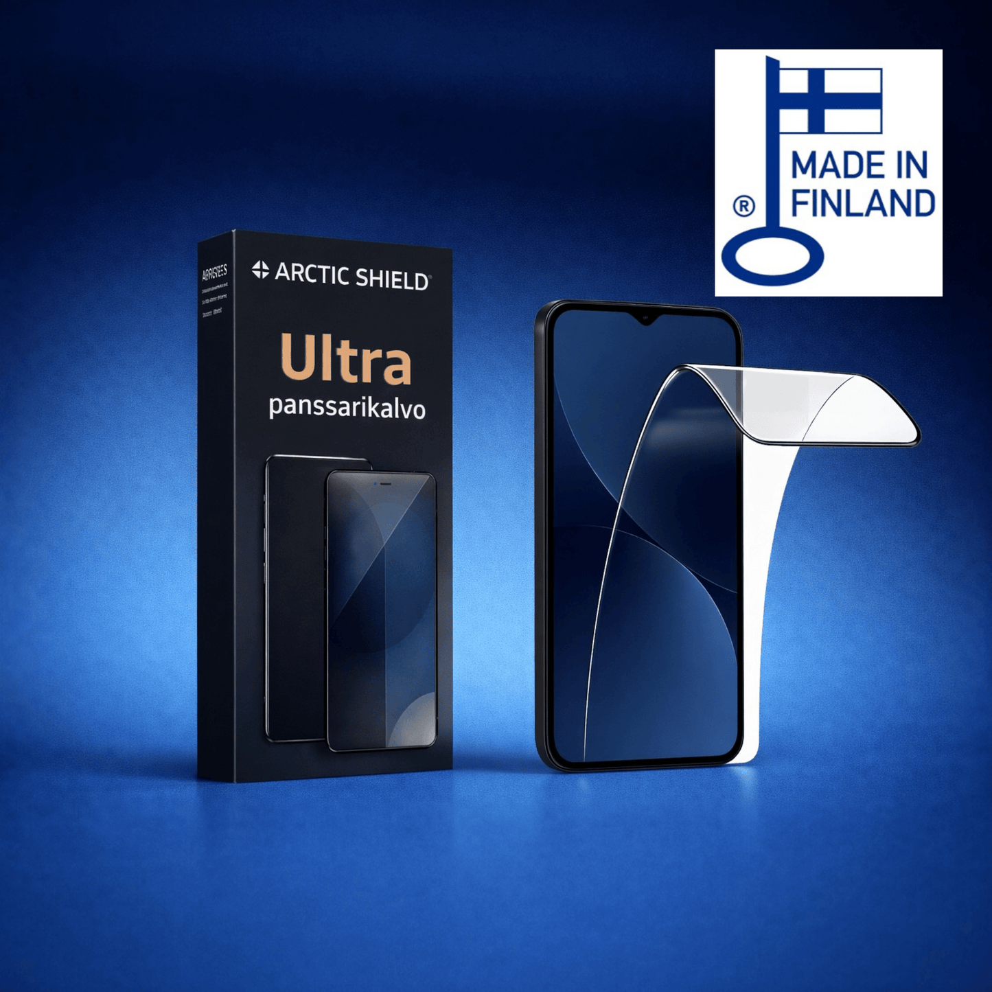 OnePlus 12R panssarikalvo – Arctic Shield Ultra kaarevalle näytölle