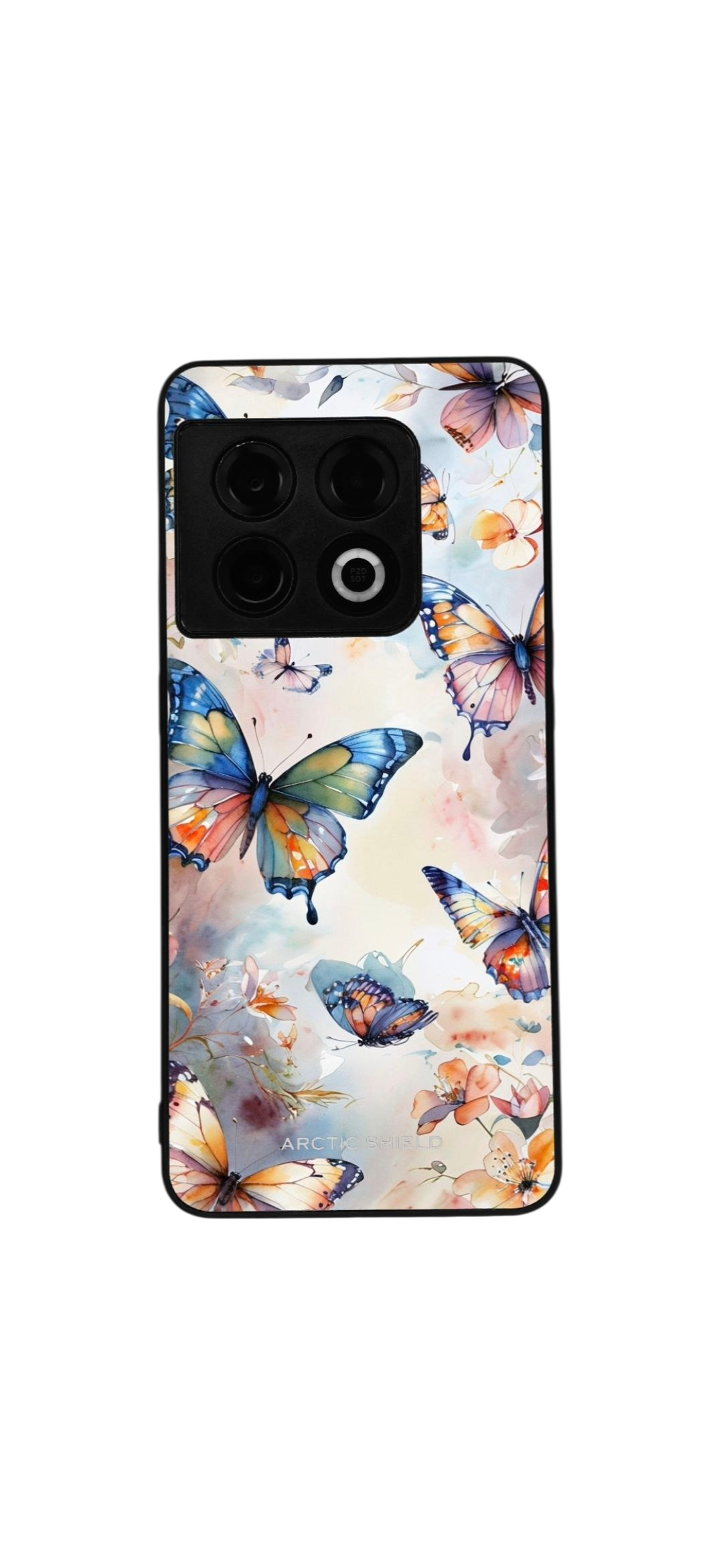 OnePlus 13R Butterfly Dream -suojakuori – pastellisävyiset perhoset ja vesivärimäinen tausta