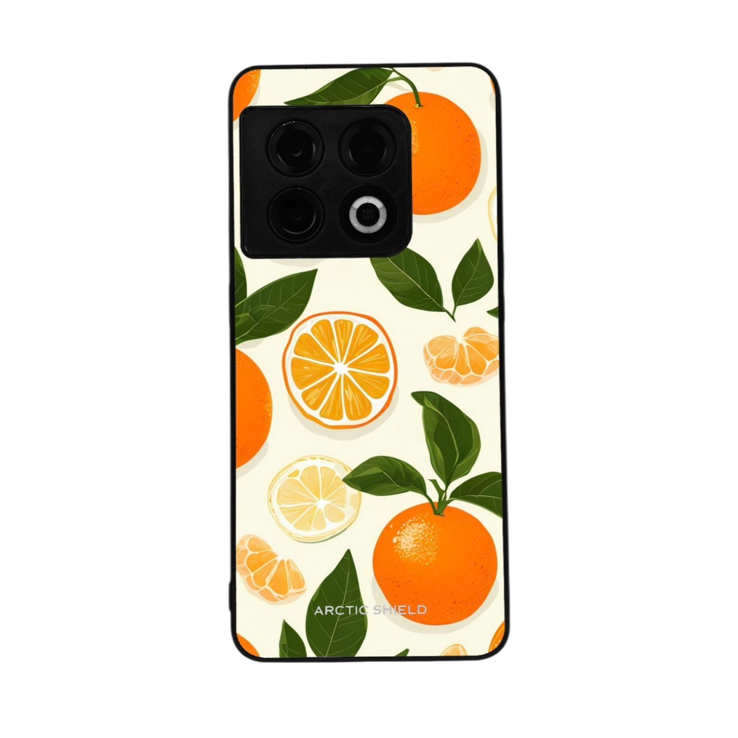 OnePlus 8 Arctic Shield -suojakuori – oranssi sitruskuosi