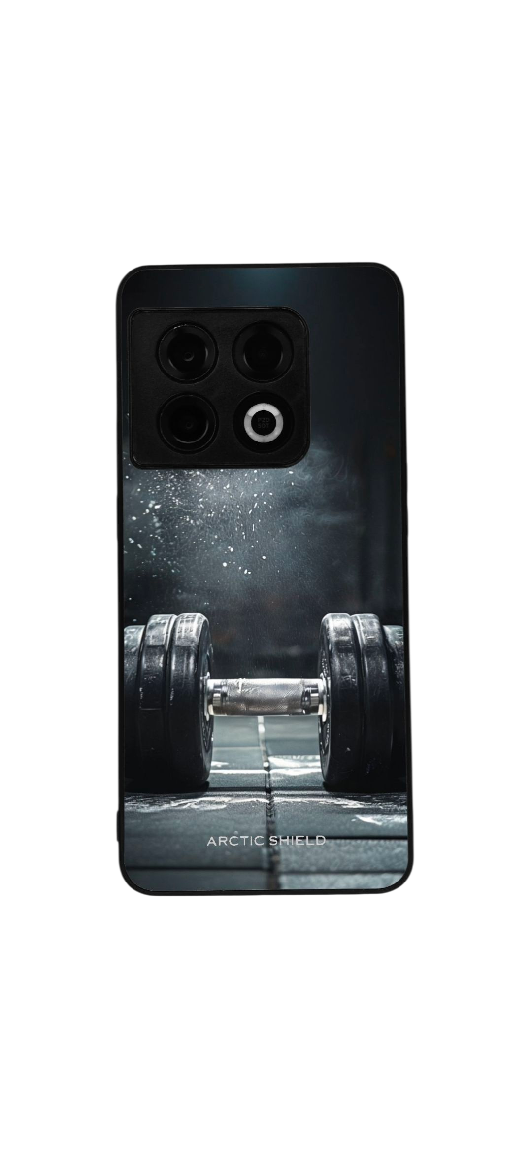 OnePlus Nord 4 Dumbbell -suojakuori – mattamusta kaksikerrosrakenne