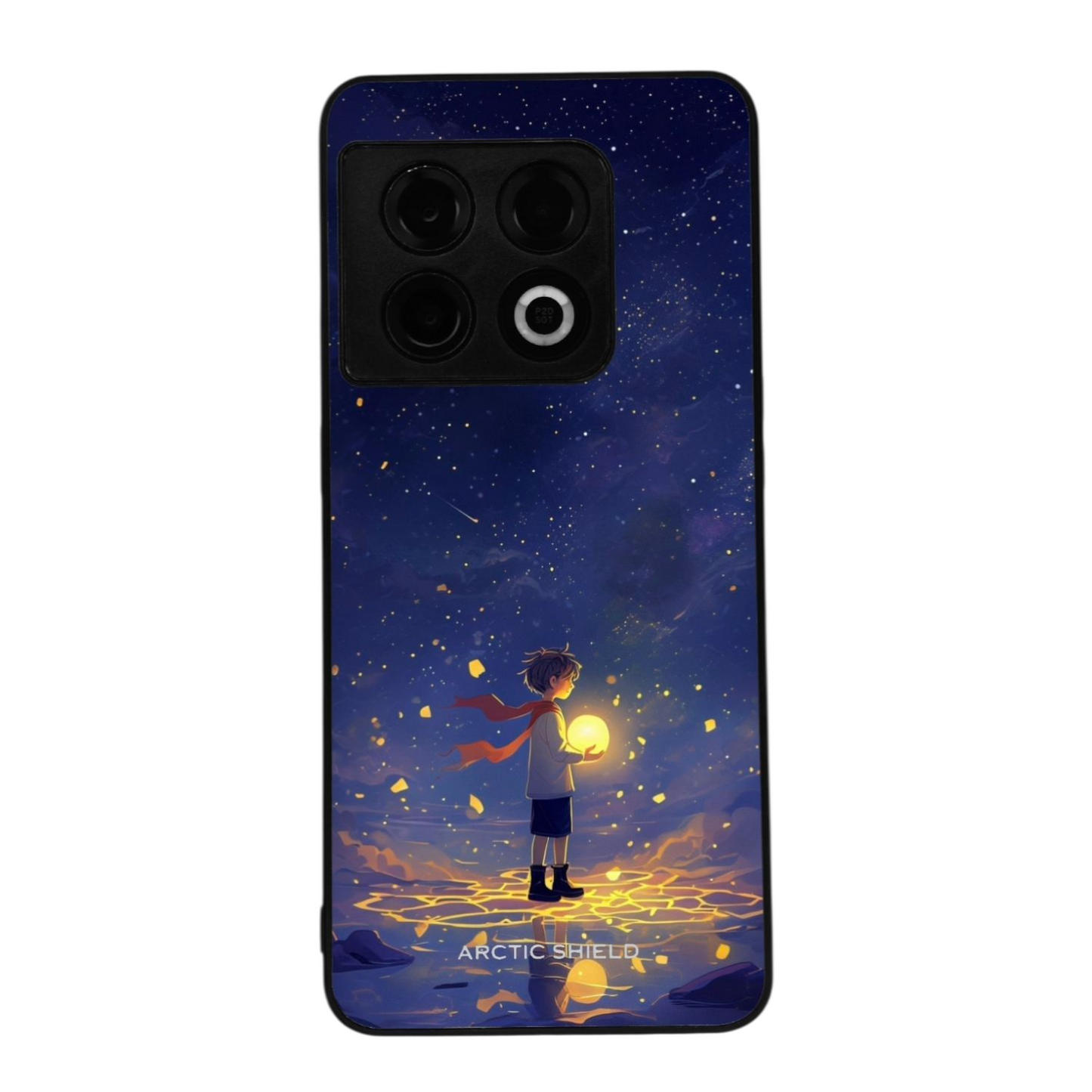 OnePlus Nord 4 Starlight Dream -suojakuori – poika pitelee hehkuvaa