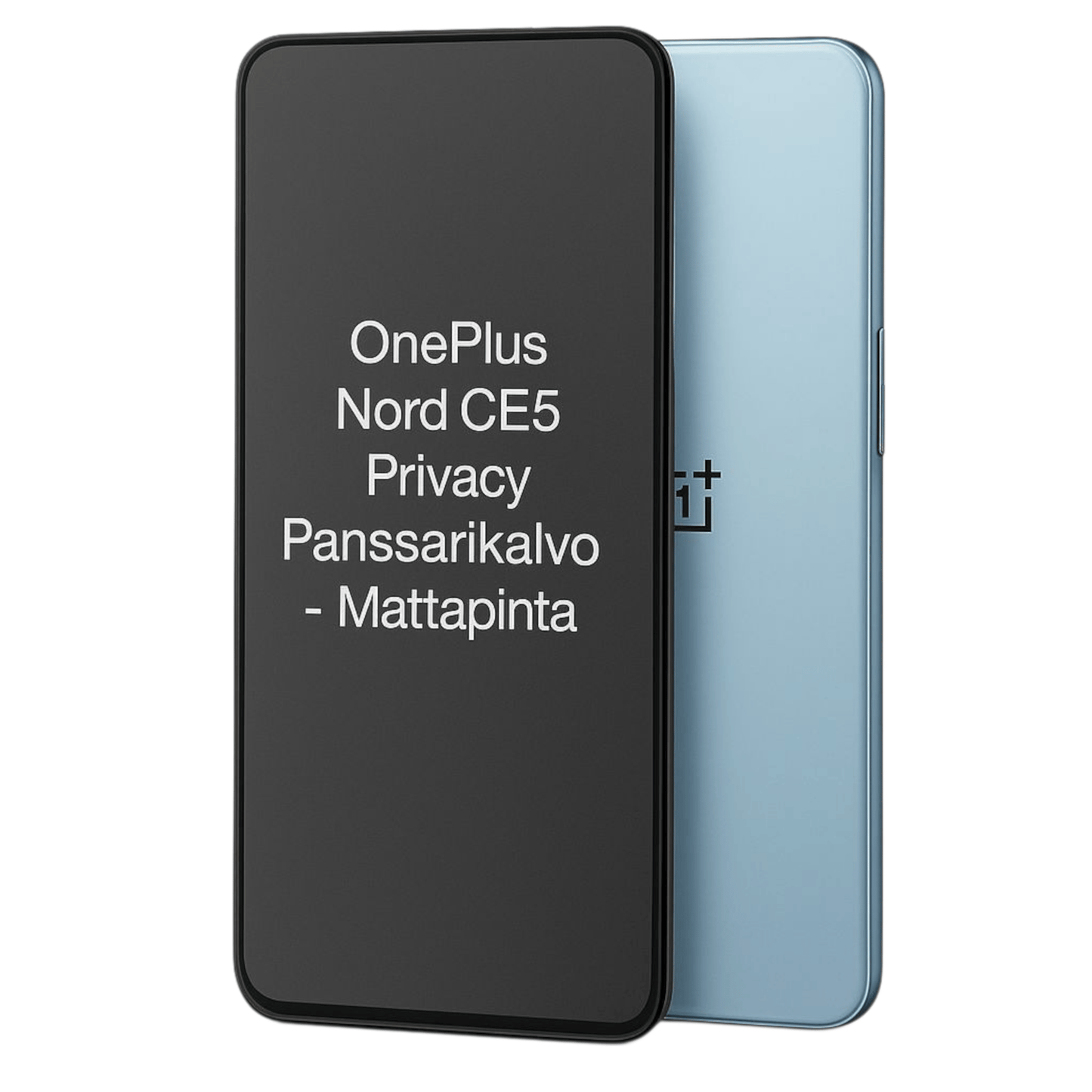 Privacy-mattapintainen panssarikalvo OnePlus Nord CE5 – suojaa yksityisyyttä ja poistaa heijastukset.
