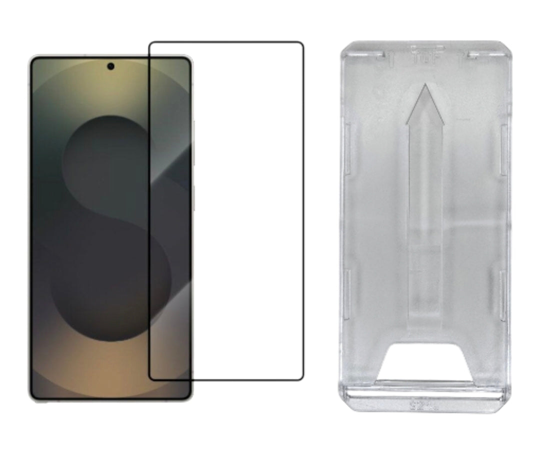 Kirkas panssarilasi ja asennuskehikko Samsung Galaxy S23 Ultra -puhelimelle
