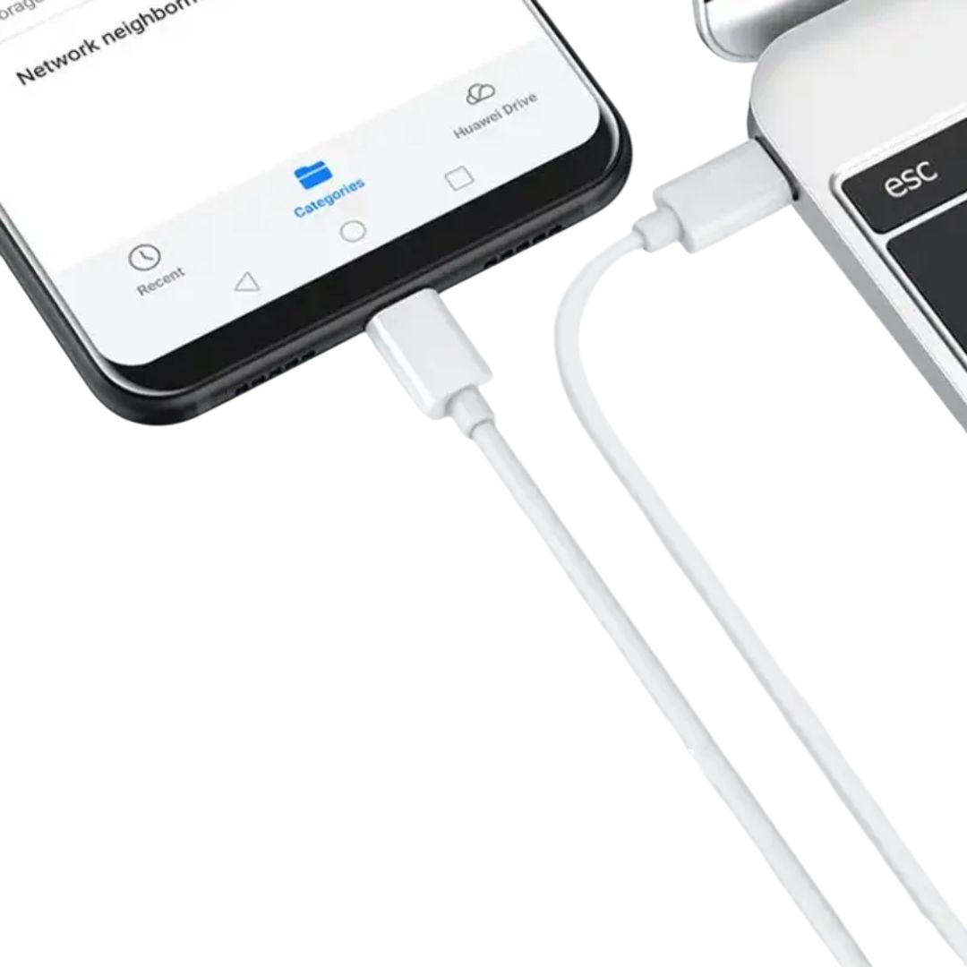 USB-C to USB-C kaapeli 1,5 m – nopea 60W PD-lataus iPhone 15/16/17 ja Android