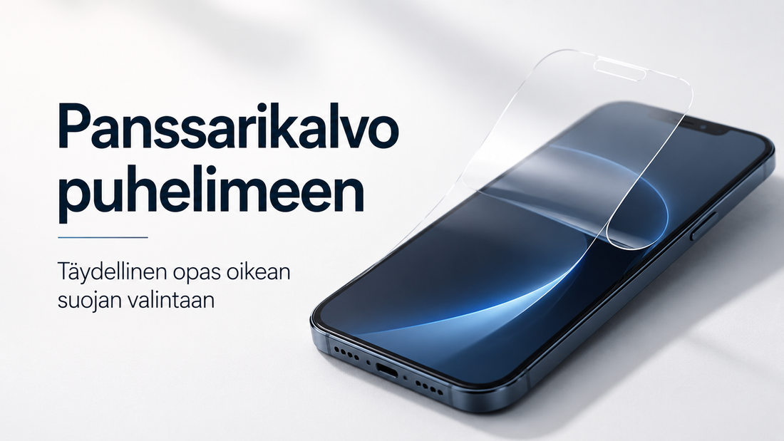 Panssarikalvo puhelimeen – opas oikean näytönsuojan valintaan