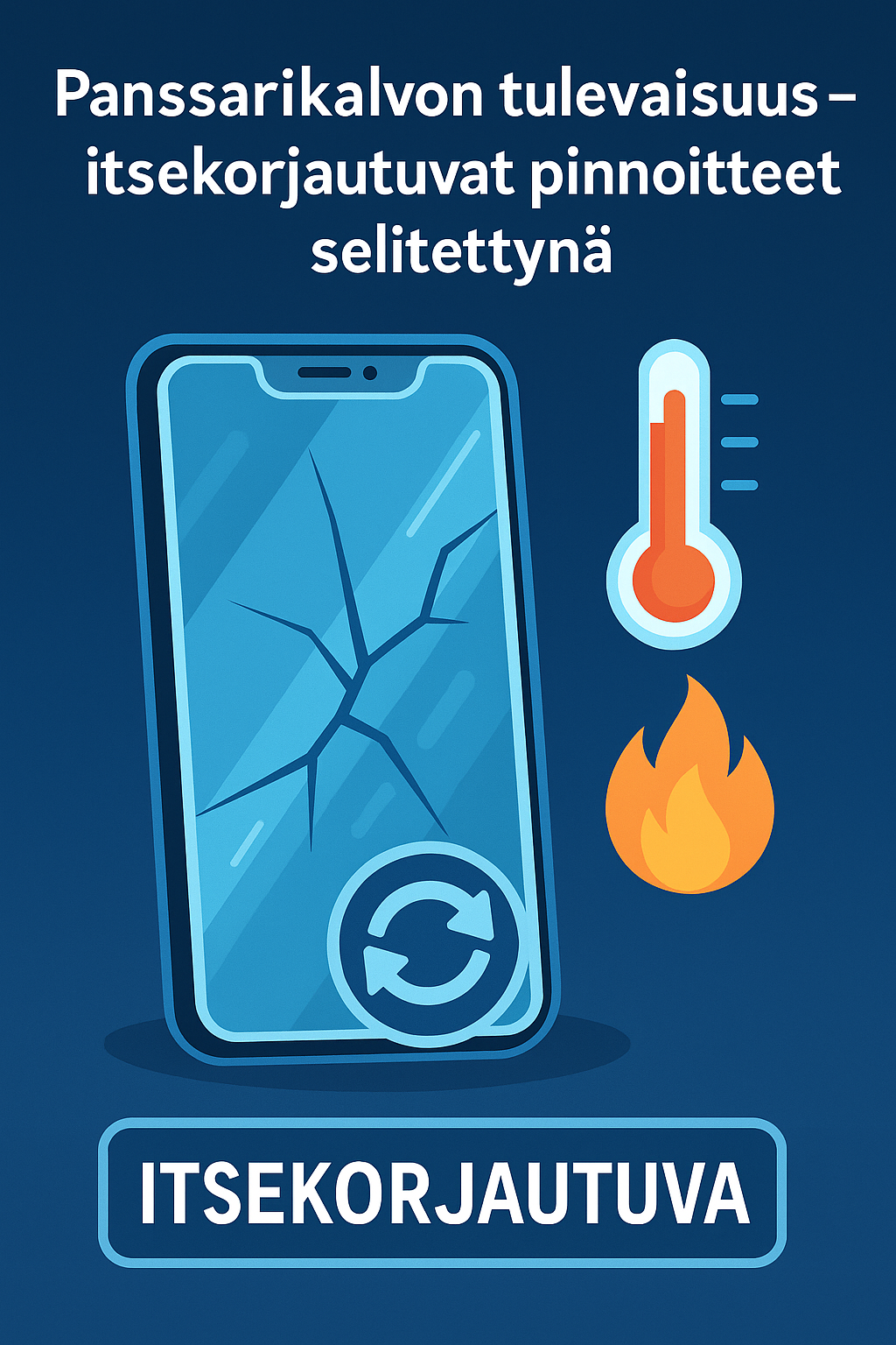 Panssarikalvon tulevaisuus – itsekorjautuvat pinnoitteet selitettynä, teknologinen kaavio ja Arctic Shield -näytönsuojien kehitys