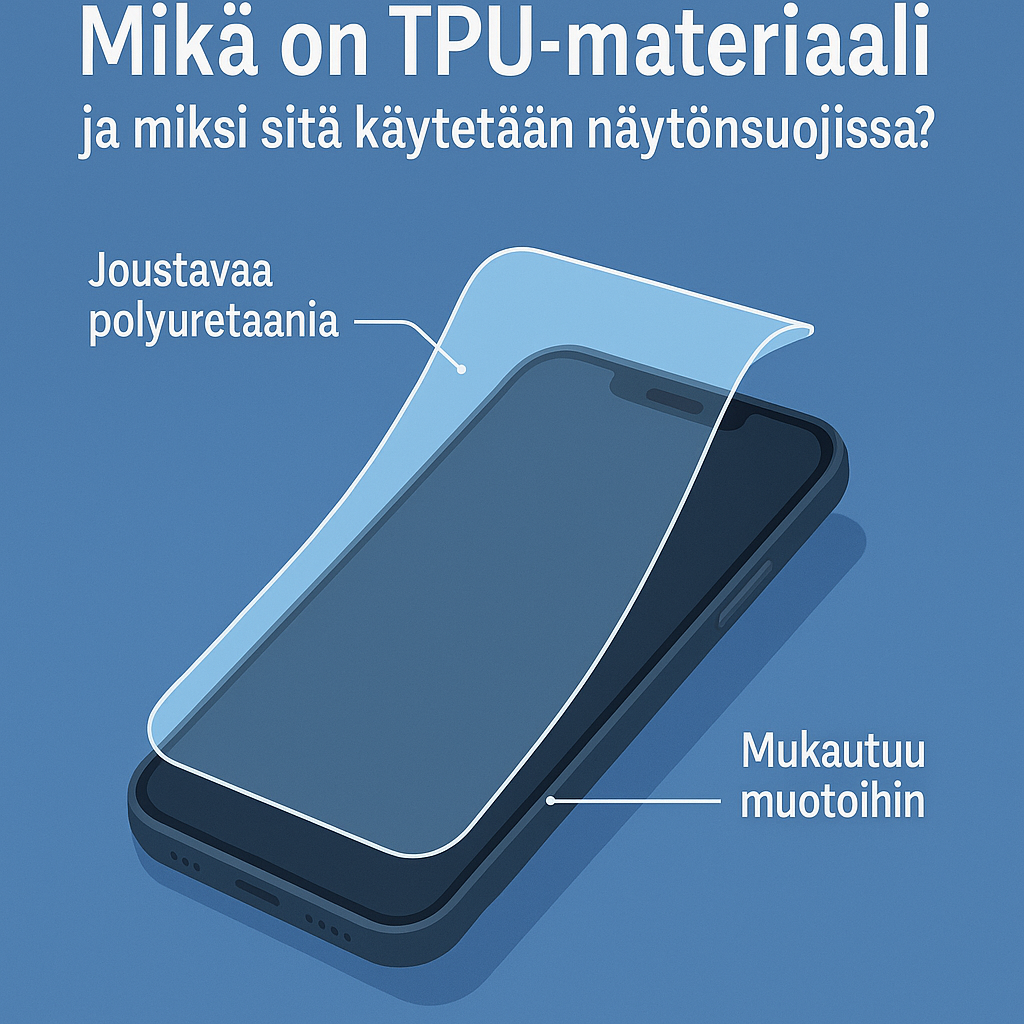 TPU-materiaali näytönsuojissa – joustava ja kestävä suoja kaareville ja tasaisille näytöille