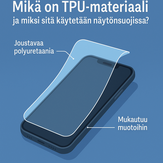 TPU-materiaali näytönsuojissa – joustava ja kestävä suoja kaareville ja tasaisille näytöille