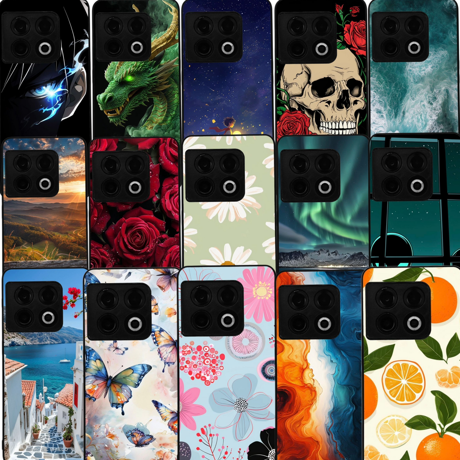 OnePlus 11 suojakuoret – Arctic Shield design-kuoret eri tyyleissä