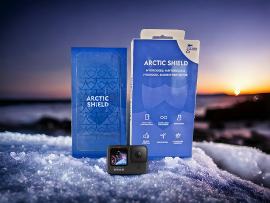 Arctic Shield Hydrogeeli Näytönsuoja+linssin suoja GoPro