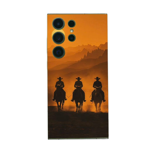 Arctic Shield BackSkin – Sunset Riders puhelimessa