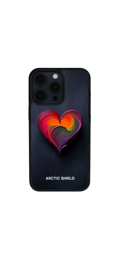 Arctic Shield sydänkuvioinen suojakuori iPhone XS Max

