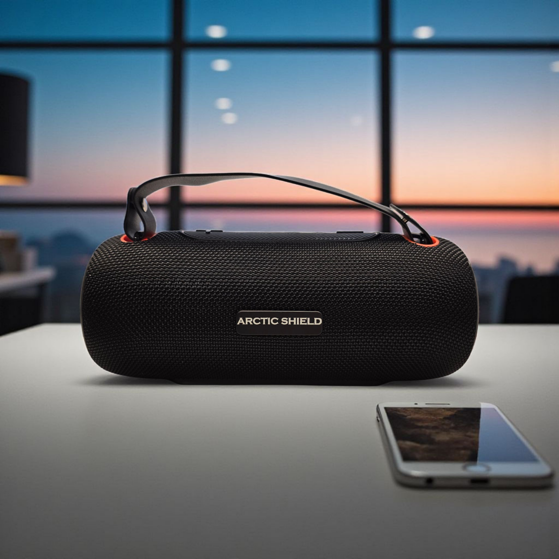Arctic Shield XL-09 Bluetooth-kaiutin RGB-valoilla ja TWS-stereo-ominaisuudella