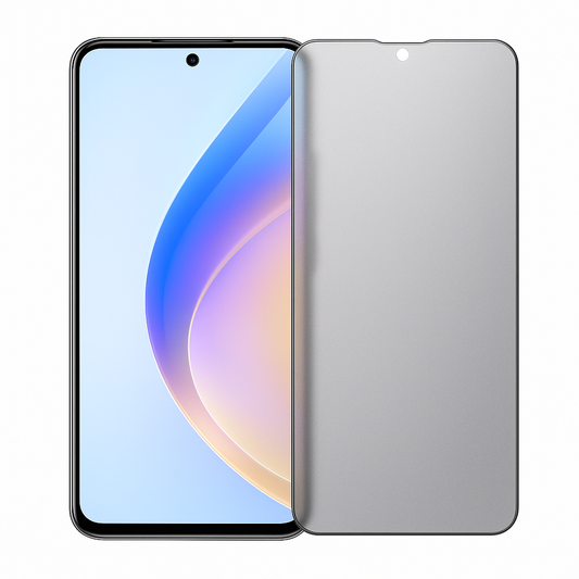 Honor 200 Lite puhelin ja mattapintainen panssarikalvo vierekkäin, läpikuultava anti-glare pinta