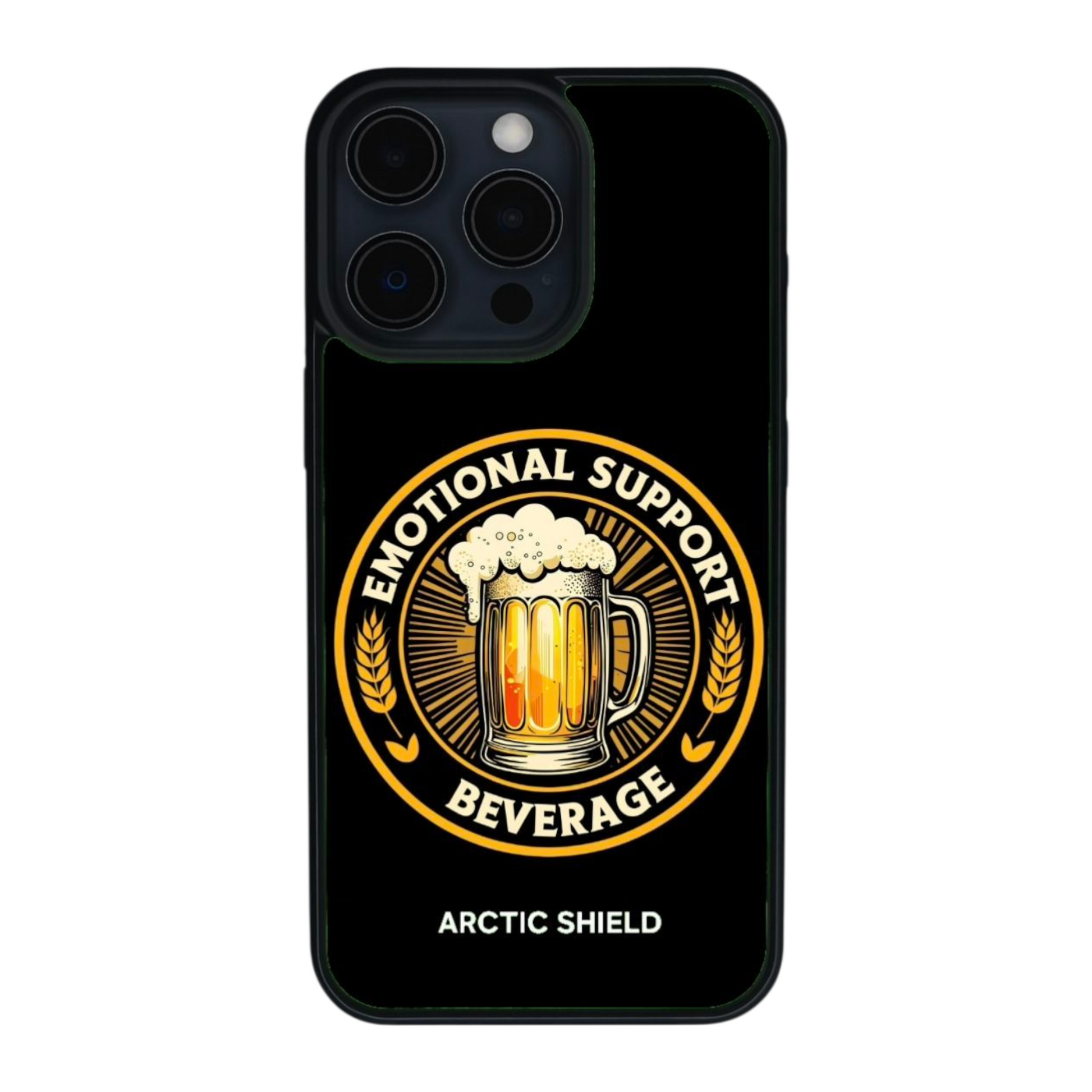iPhone 11 Magsafe kuori – humoristinen Emotional Support Beverage kuosi