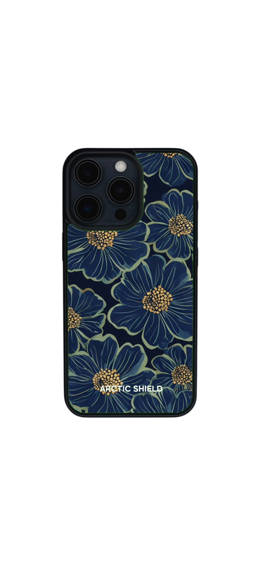 iPhone 11 Pro Max Magsafe suojakuori – kukkakuviollinen tyylikäs Arctic Shield kuori