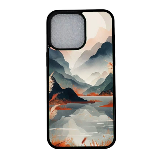 iPhone 12 Pro kuori vuoristomaisema design